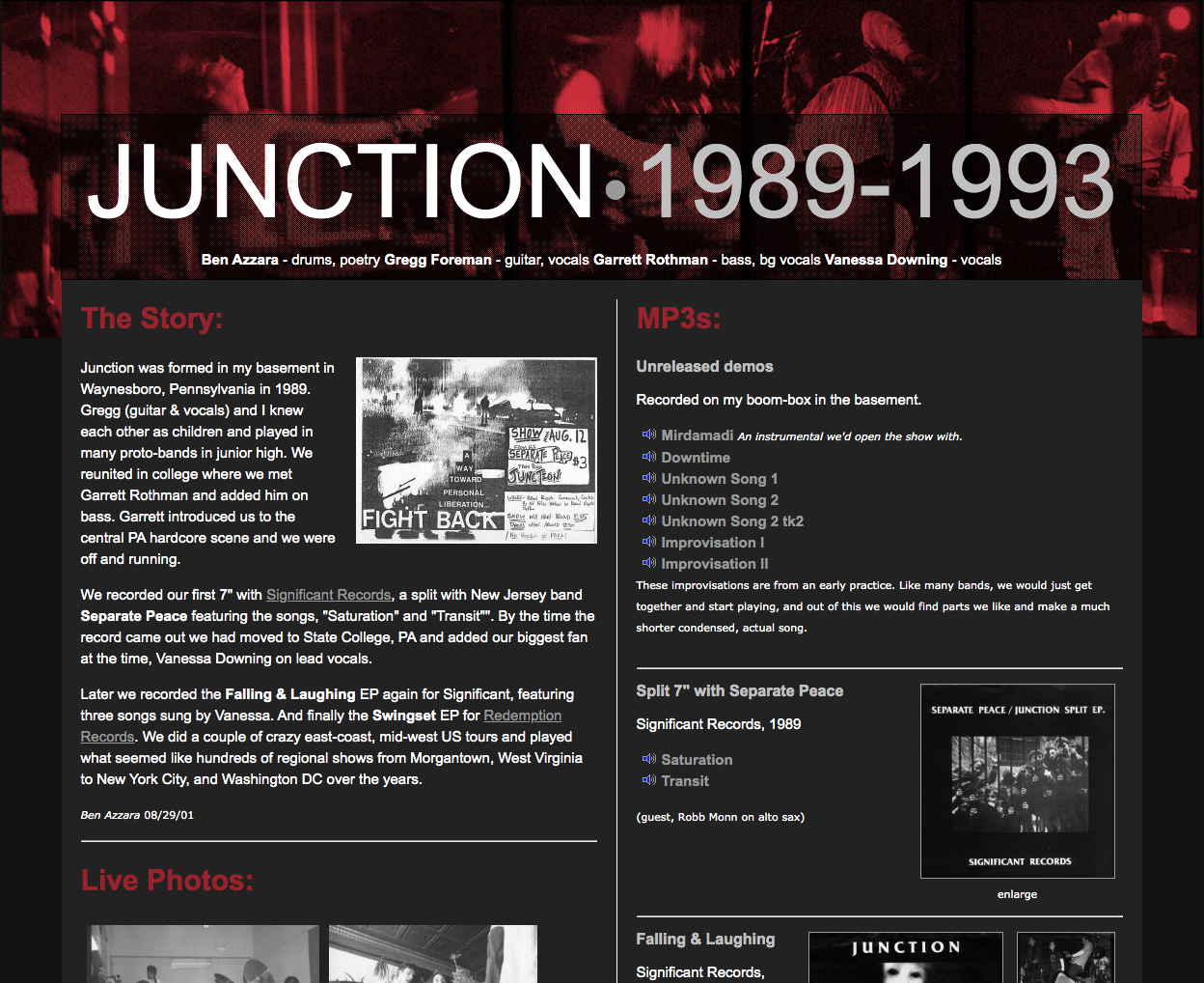 Junction website